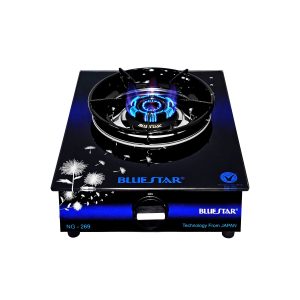 BẾP GAS ĐƠN MẶT KÍNH, KIỀNG CHẮN GIÓ NG-269V93